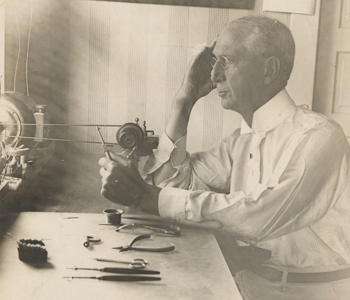 Dr. Edward Hartley Angle, notably of the founders of modern orthodontics.